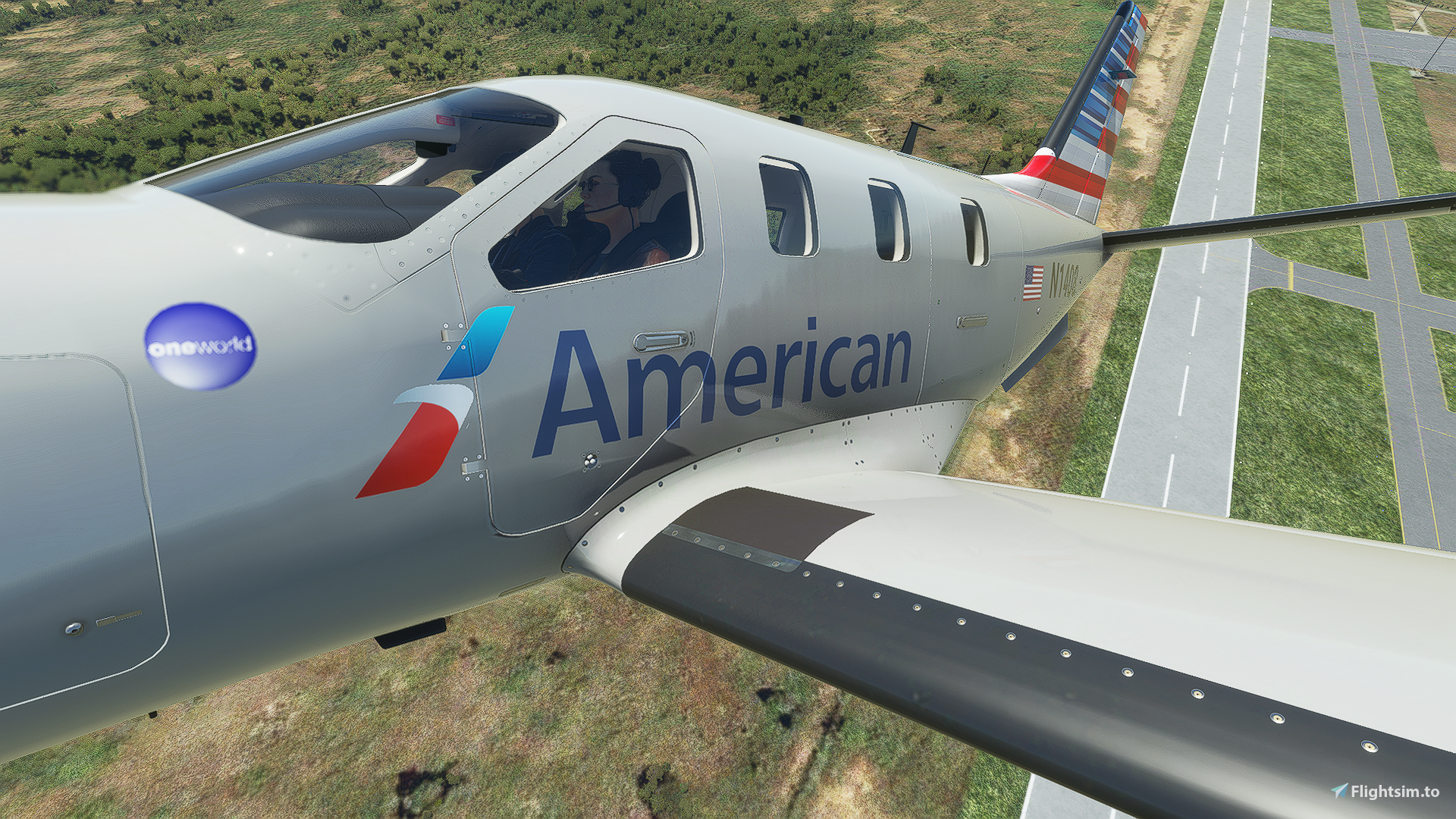 American Airlines TBM 930 - Image 1