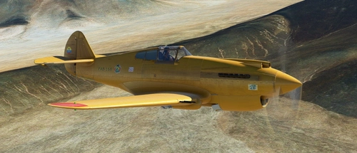 P-40B Tomahawk BigRadials FAB168 Katari (Chili/Bolivia/Peru)