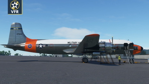 PMDG DC-6A USAF Military Air Transport Service 51-17642 (sn 07642) thumbnail 4