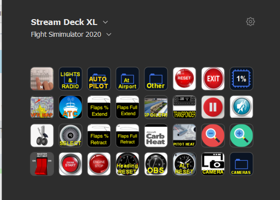 Stream Deck XL - MSFS 2020 - Image 1