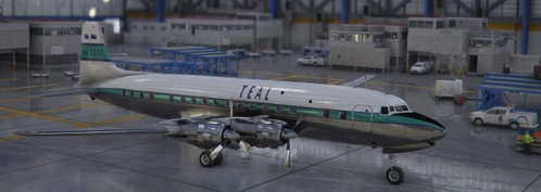 PMDG DC-6 TEAL circa 1954