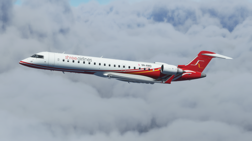 Shree Airlines CRJ 700 - 8K
