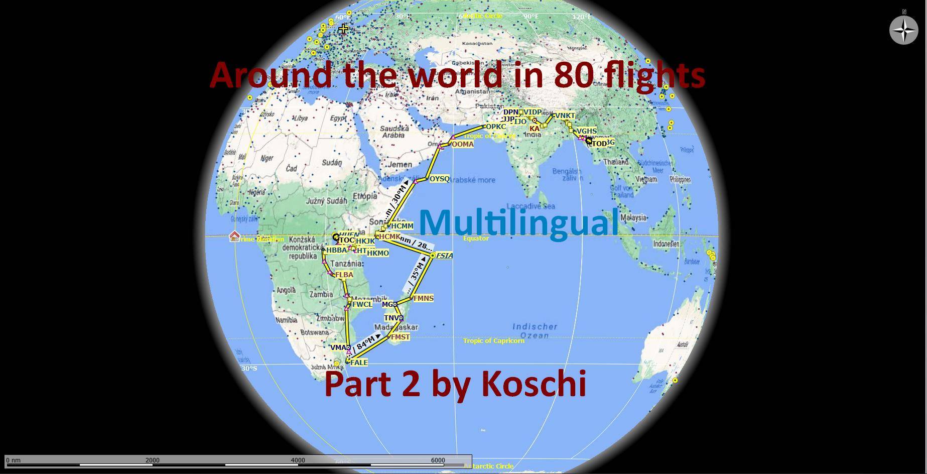 "Around the world in 80 flights" RETRO - Part 2 - Image 1