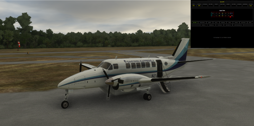 beechcraft 99 cabin layout (Self Loading Cargo)