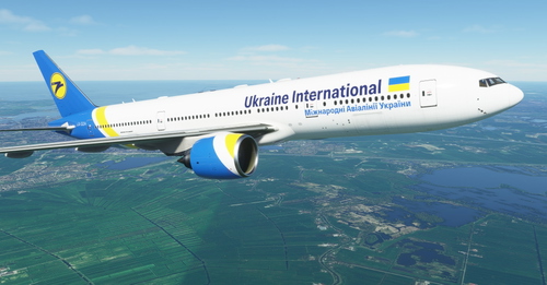 Ukraine International Airlines / UIA CaptainSim 777-200ER