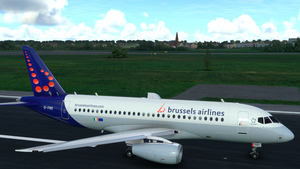 OUTDATED Sukhoi Superjet 100 Brussels Airlines (Operated by Cityjet) thumbnail 2