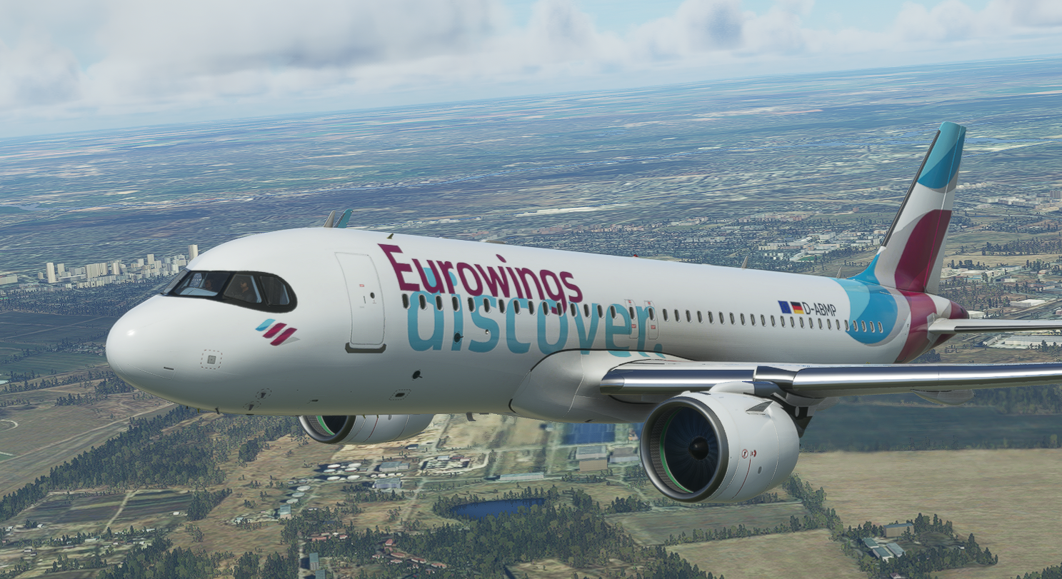 A320Neo (Asobo) Eurowings Discover [8K Fictional] - Image 1