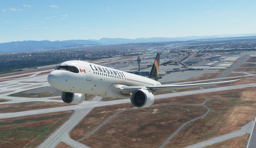 A320neo (Asobo) Canada West [8k Fictional)