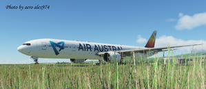 Air Austral (F-OLRD) "Vulcan / Volcan" CaptainSim 777-300ER 8K thumbnail 9