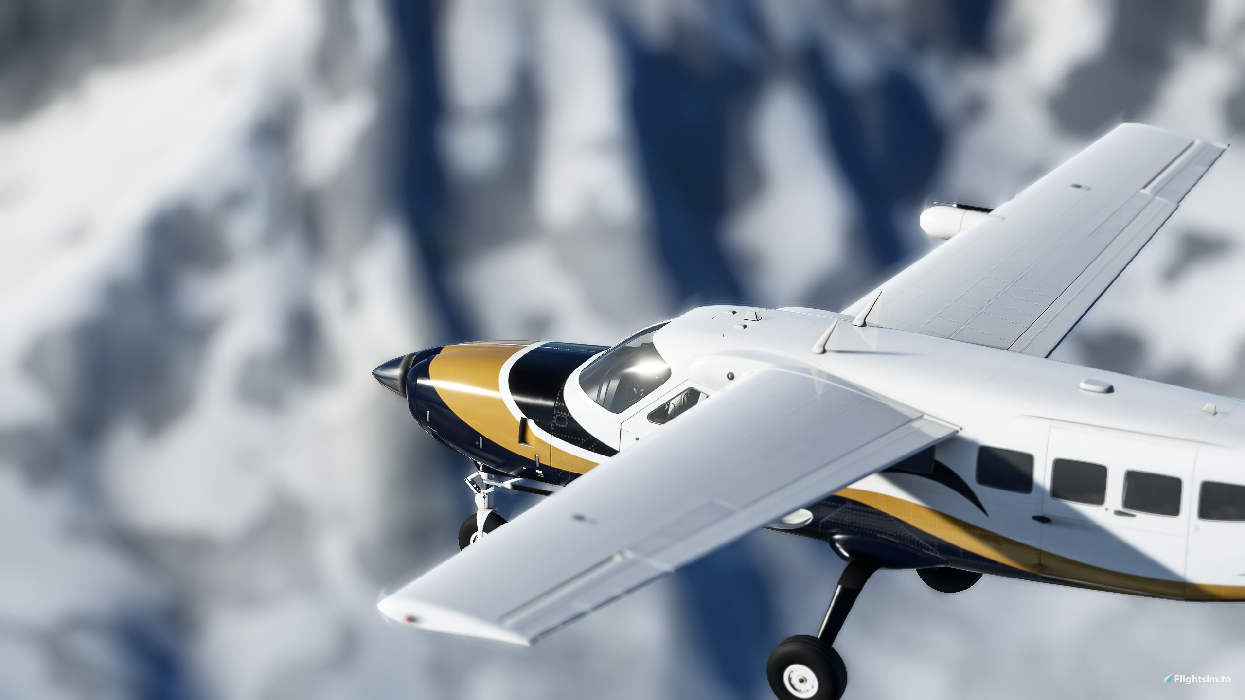 Cessna C208 No Pod Bluewave - Image 1