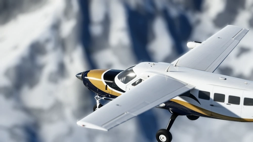 Cessna C208 No Pod Bluewave