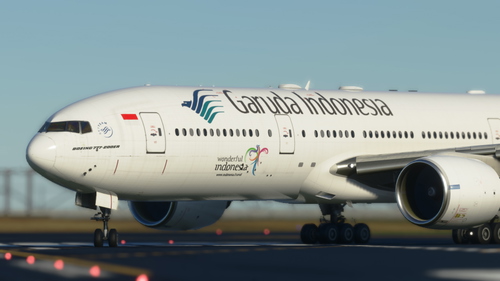 Captainsim B777-200ER Garuda Indonesia PK-GIR