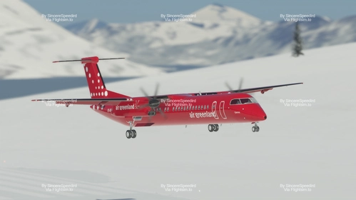 Air Greenland | Dash8 Q400 [Fictional]