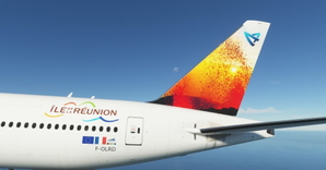 Air Austral (F-OLRD) "Vulcan / Volcan" CaptainSim 777-300ER 8K thumbnail 3