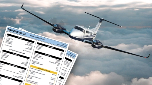 Beech King Air B350 Checklist
