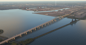 I78 Bridge at Newark Intenational Airport, NJ, USA thumbnail 3