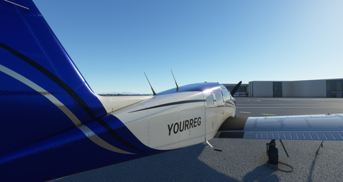 JF PA28R TurboArrow IV  'ShineyBlue' with Your Reg of choice