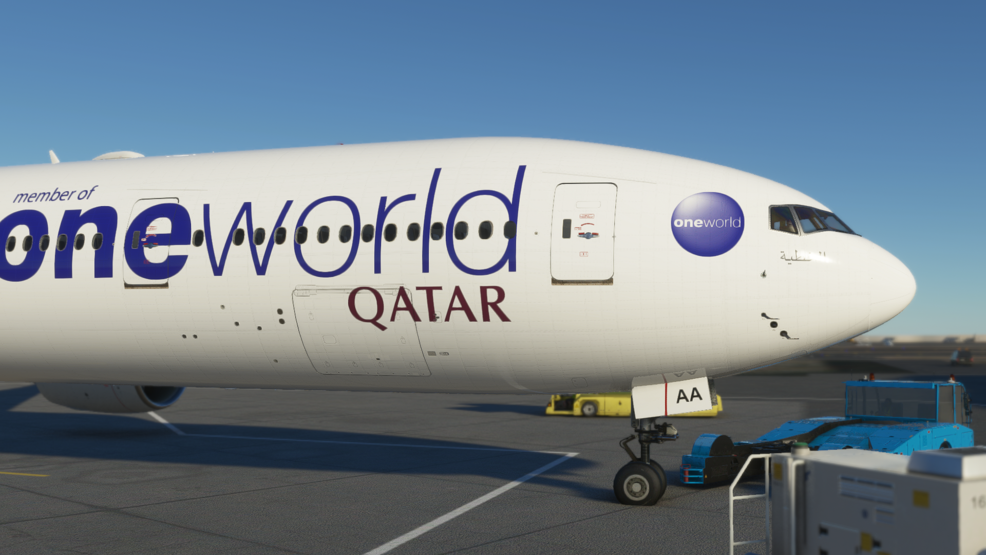 Captainsim B777-300ER Qatar One World - Image 1