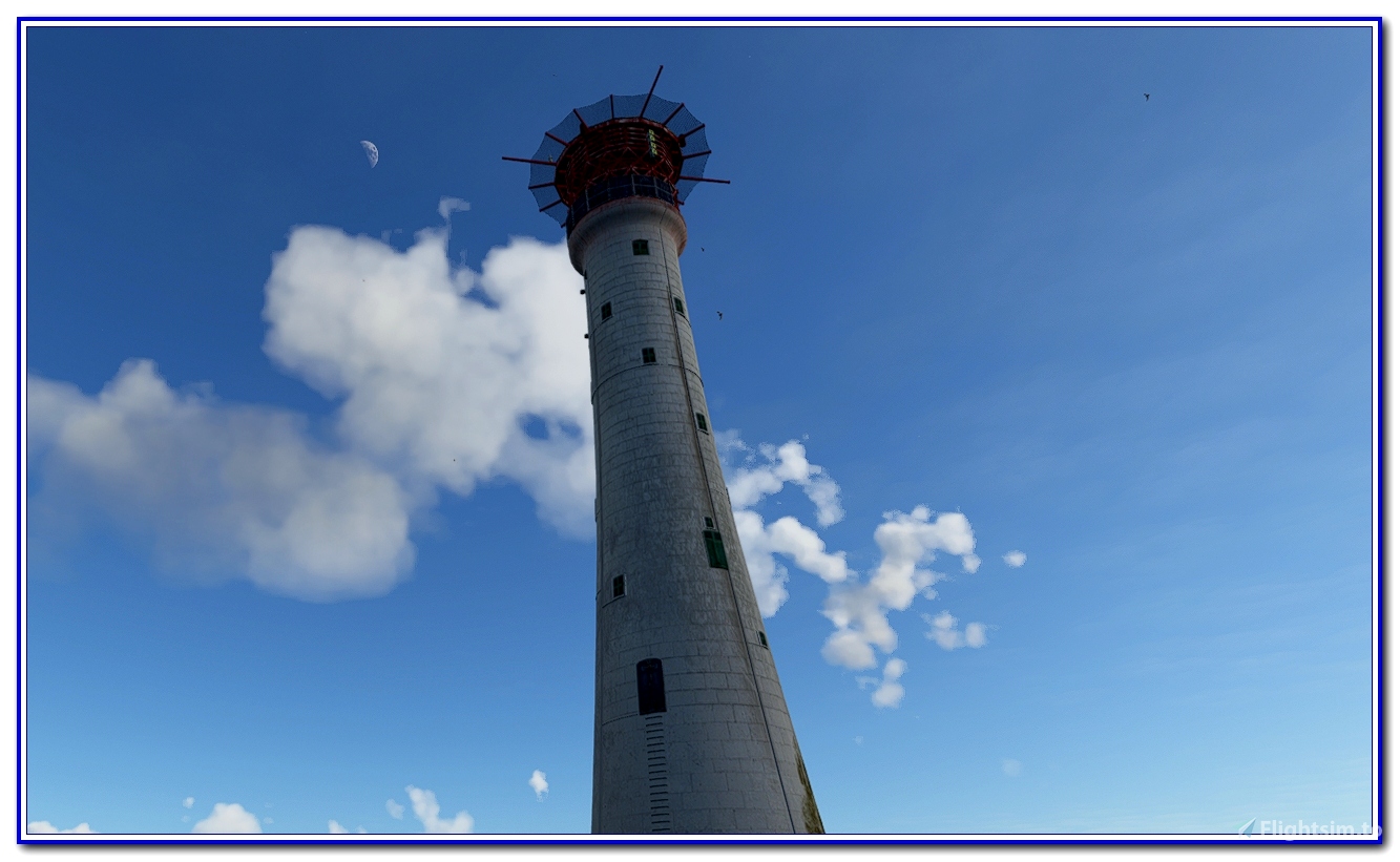 Eddystone Rock Lighthouse (Helipad) Microsoft Flight Simulator