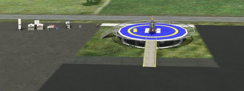 KHZR-False River Regional Airport Louisiana with Helipad