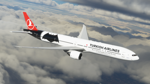 Turkish Airlines BATMAN v SUPERMAN For Captainsim B777-300ER TC-JJN thumbnail 5