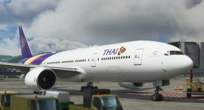 Boeing 777-300ER Thai Airways [4K/8K] (With Interior) thumbnail 13