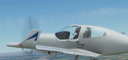 CAE Oxford Aviation Academy _ DA40-ng _ 8k