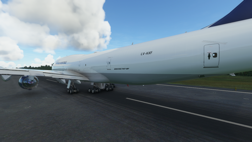 Asobo 747-8i Aerolineas Argentinas Cargo (No Mirroring)