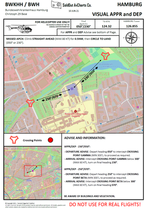 12 Hamburg Air Rescue Helipads + Charts for 2 Helipads! thumbnail 11