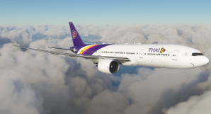 Boeing 777-300ER Thai Airways [4K/8K] (With Interior) thumbnail 5