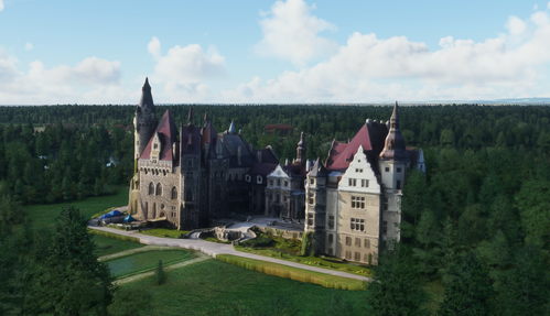 Poland Moszna Castle