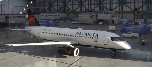 SSJ 100 Air Canada (Fictional)