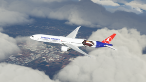 Turkish Airlines BATMAN v SUPERMAN For Captainsim B777-300ER TC-JJN thumbnail 1