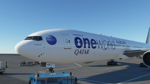 Captainsim B777-300ER Qatar One World  thumbnail 3