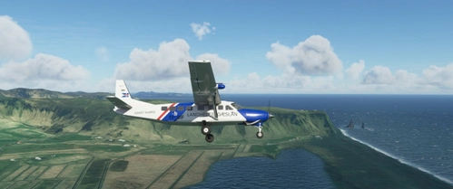 Cessna 208 B No Pod - Icelandic Coast Guard TF-SIF - Iceland - fictional