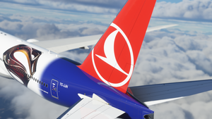 Turkish Airlines BATMAN v SUPERMAN For Captainsim B777-300ER TC-JJN thumbnail 3