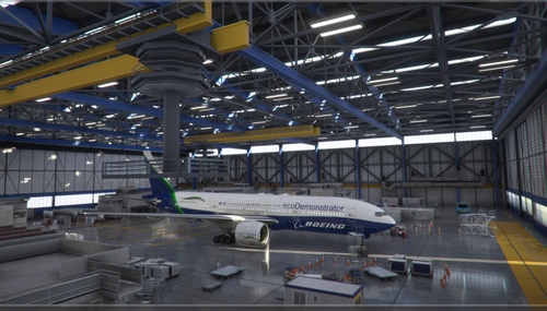  Boeing 777 200 EcoDemonstrator