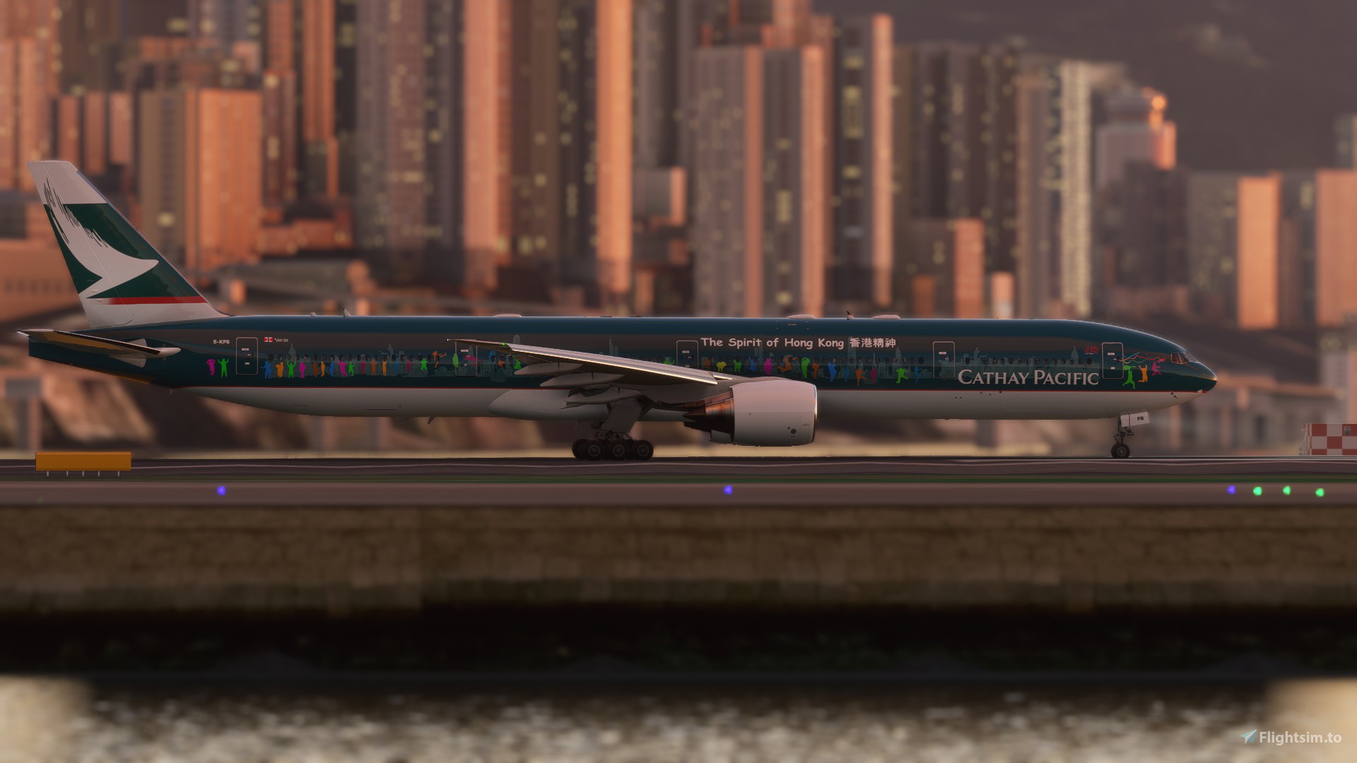 Cathay Pacific B777-300ER スピリット・オブ・ホンコン Cathay Pacific 