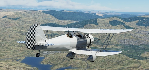 White Waco YMF5