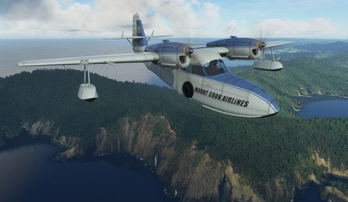 Grumman G44A Widgeon ZK-CHG Mount Cook Airlines
