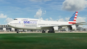 American Airlines One World N9666 Ultra thumbnail 2