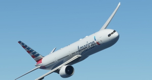 American Airlines "2013 livery" CaptainSim 777-300ER 8K thumbnail 8