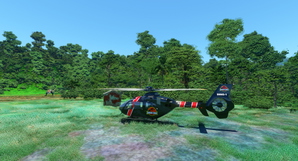 Jurassic Park Helicopter Tour Helipad and Dinosaurs Scenery Hawaii by RotorSimPilot thumbnail 5