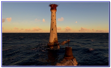 Eddystone Rock Lighthouse (Helipad) Microsoft Flight Simulator
