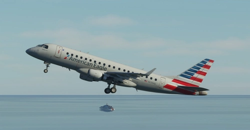 American Eagle "2013 livery" Embraer 175 Virtuacol
