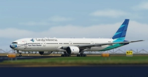 Captainsim B777-300ER Garuda Indonesia Masker Livery thumbnail 1