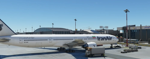 Iran Air B777-300ER - Modern Livery - 4k - Captain Sim Model