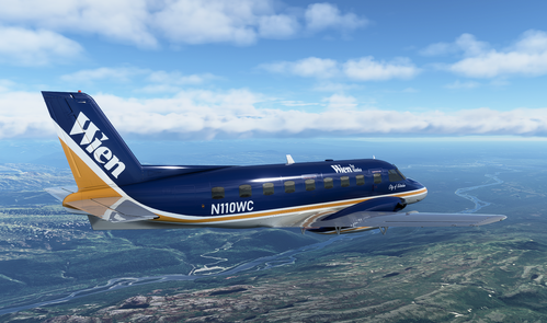 Wien Air Alaska Embraer EMB 110 Bandeirante