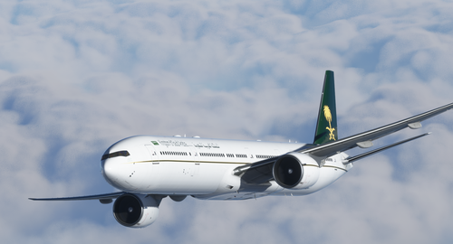 Captain Sim B777-300ER Saudi MOF HZ-MF9
