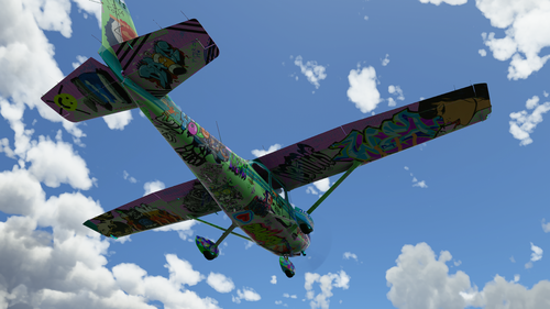Cessna 172 Graffiti {8K}